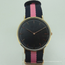 Pas cher Japon PC21 Femmes Montre de qualité en nylon minimale